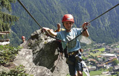 Klettergebiete und Vie Ferrate im Zillertal