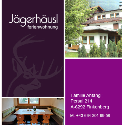 Accommodation Jägerhäusl in Finkenberg